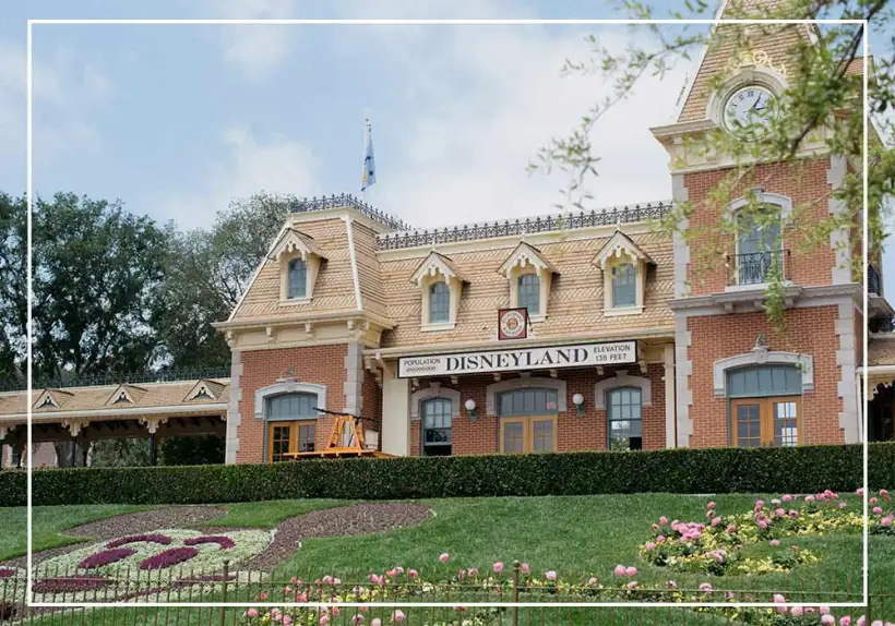Disneyland Railroad Building